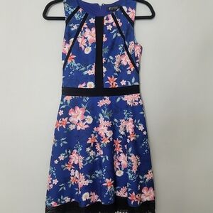 Guess Blue Floral Dress